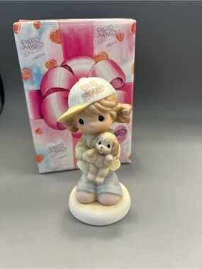 Precious Moments Figurine "Saturday's Child Works Hard For A Living" #692131 NIB